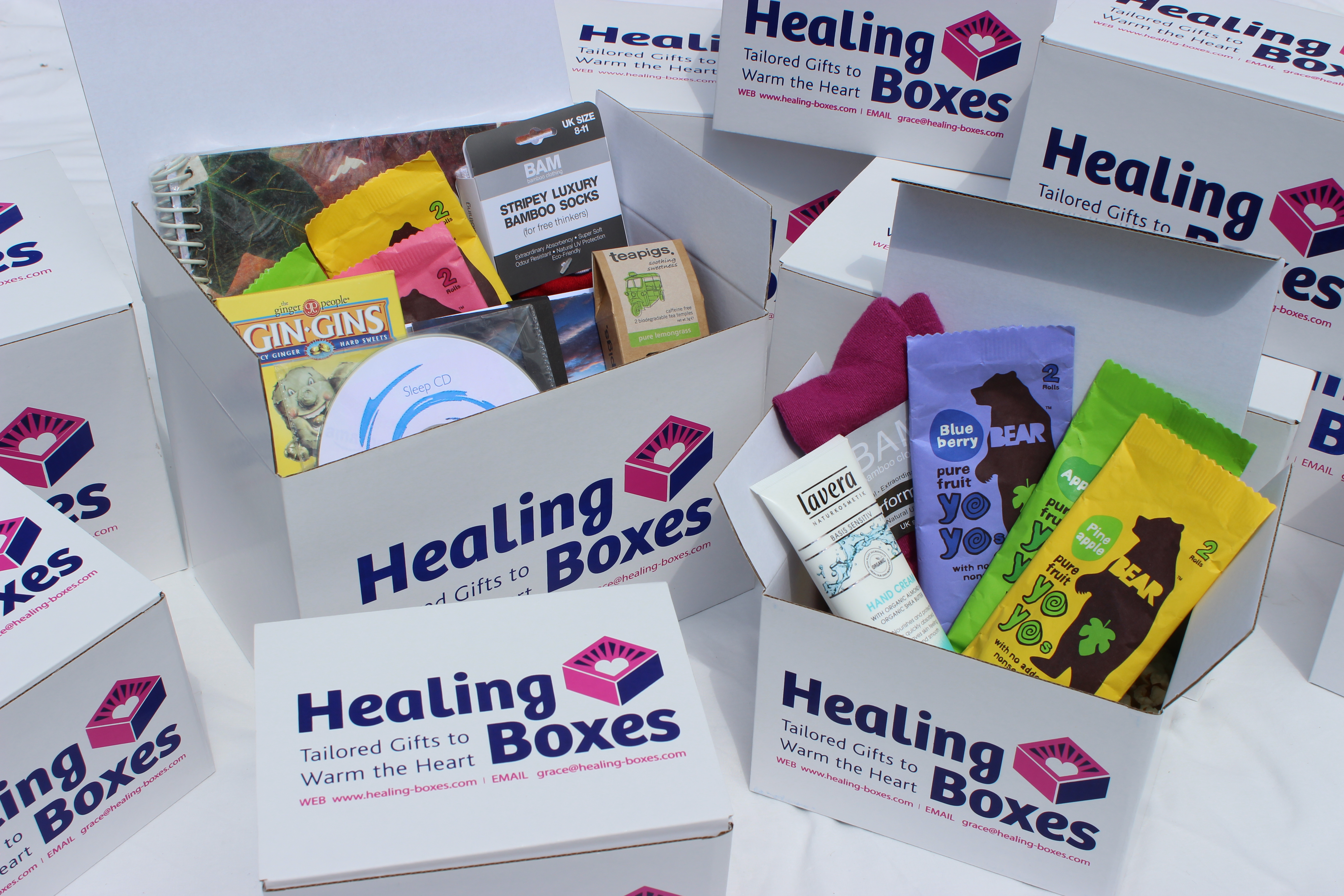 healing boxes hospital gifts multiple boxes image