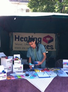 Healing Boxes Street Stall
